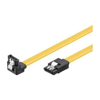 PremiumCord SATA 3.0 datový kabel, 6GBs, 90°, 0,7m