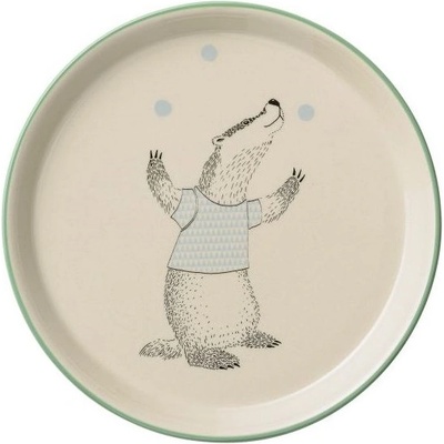 Bloomingville Керамична чиния Bloomingville Marius - Жонглиращ язовец (BL1013)