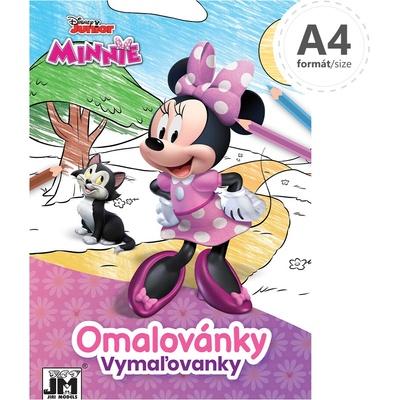 Omaľovánka JM A4 Minnie