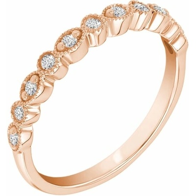 Eppi diamantový vintage eternity prsten ze zlata Paloma R35714