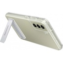 Pouzdra a kryty na mobilní telefony Samsung Samsung Clear Stand Galaxy S21 FE Transparent EF-JG990CTEGWW