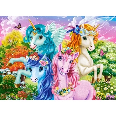 Castorland 70 Cute Unicorns Selfie 70 dílků