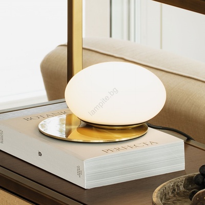 Ideal Lux - LED Настолна лампа NINFEA 1xGX53/9W/230V златист (ID346526)