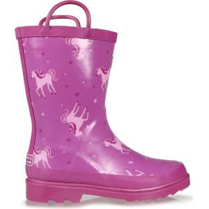 Regatta Гумени ботуши Regatta Kids Minnow Printed Wellies - Unicorn/Rorc