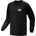 Arc'teryx Мъжка тениска Arc'teryx Kragg SL Cotton Bird Tile L/S Longsleeve - Black / Arctic Silk - размер M (216-8854-0112)