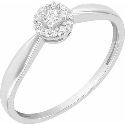Eppi Zásnubní prsten plný lab grown diamantů Arline R43267