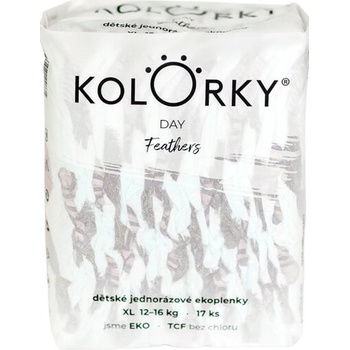 KOLORKY DAY pruhy XL 12-16 kg 17 ks