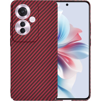 Techsuit Carbonite FiberShell Oppo Reno11 F červený