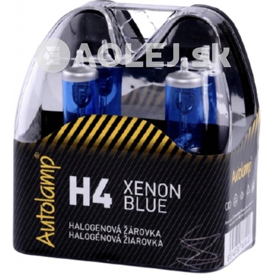 Autolamp H4 12V 60/55W P43t Xenon Blue 2 ks