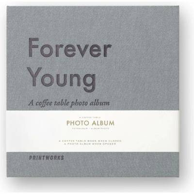 Fotoalbum Forever Young S Printworks šedé