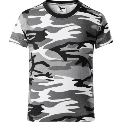 Malfini Camouflage Detské tričko 149 camouflage gray 158