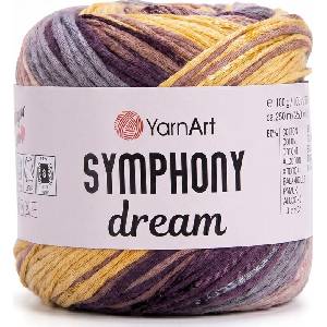 YARNART Symphony Dream 3102 Плетива прежда (Symphony Dream 3102)