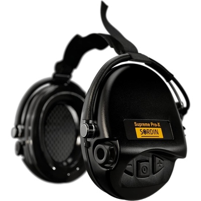 Elektronické chrániče sluchu Supreme Pro-X Neckband Sordin Čierna
