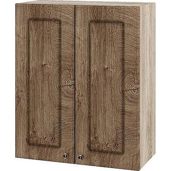 ИРИМ Горен кухненски шкаф Сити АРФ-Дъб натурал-06-3 60 см