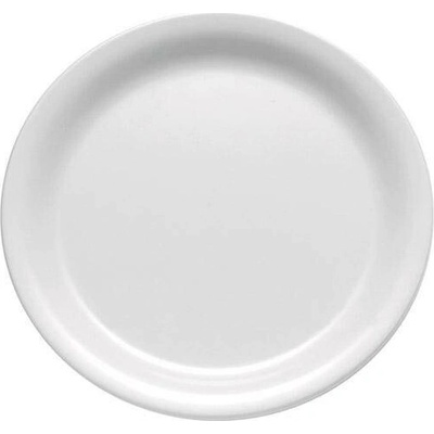 APS Talíř z bílého melaminu, průměr 265 mm Casual