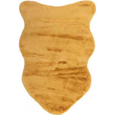 Teppiche Lalee Hides Cosy 500 goldenyellow