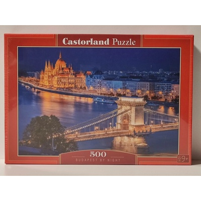 CASTORLAND Noční Budapešť 500 dílků