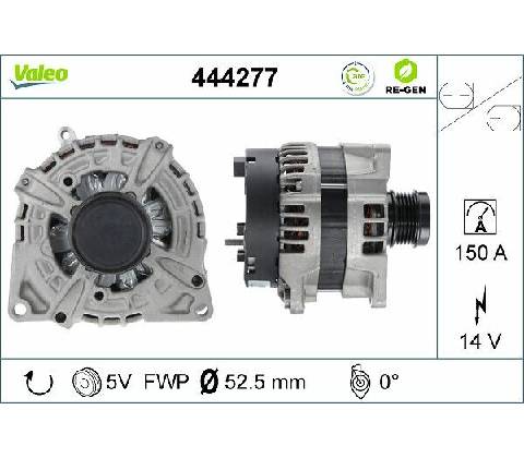 Alternátor VALEO 444277