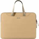 tomtoc Light-A21 Dual-color Slim Pouzdro s poutkem pro 13.5" hnědá TOM-A21D3K1