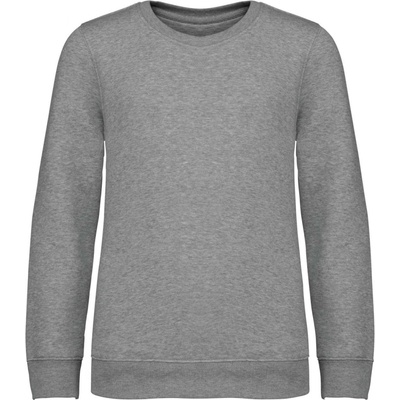 Native Spirit dětská eco mikina Friendly Moon Grey Heather