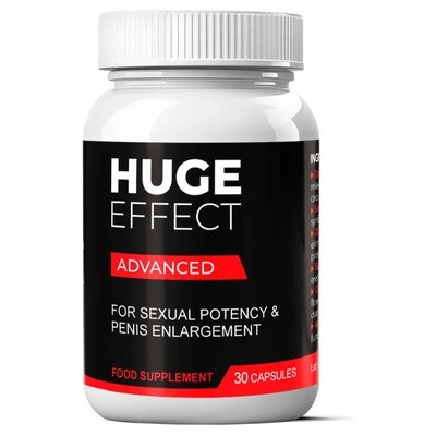 Huge Effect Advanced капсули за ерекция и уголемяване - 30 броя
