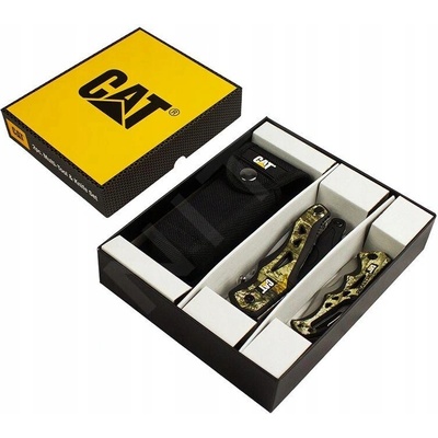 Caterpillar Náradie - Multifunkčná súprava, 2 nože, púzdro CT240358