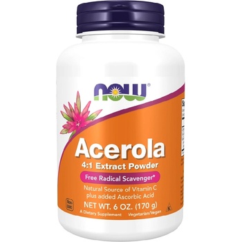 NOW NOW Acerola Powder, 170 Grams