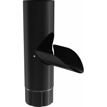 Bilka Zachytávač vody 90 mm RAL 9005 čierna