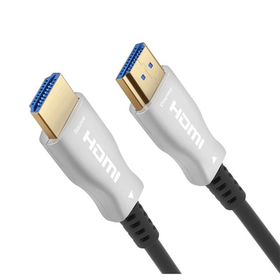 PremiumCord Оптичен HDMI кабел, 18Gbps, 4K@60Hz, Active Optical (AOC), V2.0, златни конектори, 30m, PremiumCord, kphdm2x30 (KPHDM2X30)