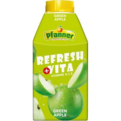 Pfanner Refresh Vita Zelené jablko 10 % 0,5 l
