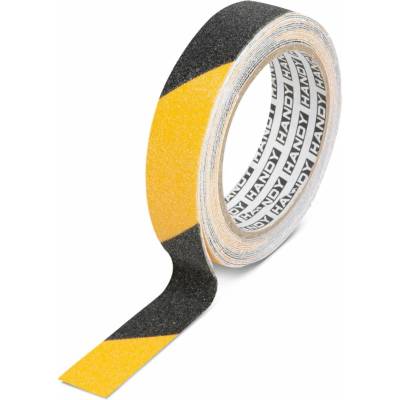 Handy Lepiaca páska protišmyková 25 mm x 5 m žltočierna 11087B
