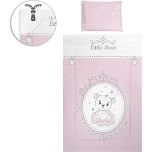 Lorelli СЕТ cosy 5 ЧАСТИ РАНФОРС МЕЧО РОЗОВО (10420065902) - bebetabg