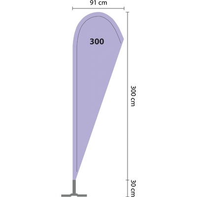 Muší křídlo FLY WING 300