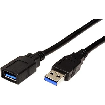 Roline 11.02.8978 Kabel USB 3.0 A-A 1,8m A(M)- A(F) prodlužovací, černý