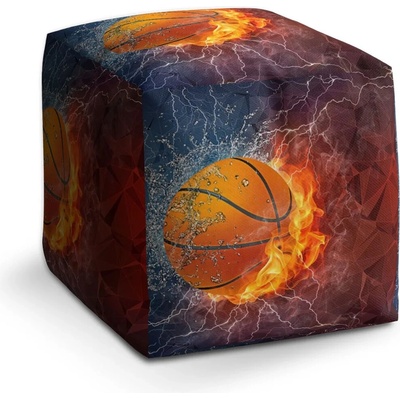 Sablio Taburet Basketbalová lopta: 40x40x40 cm