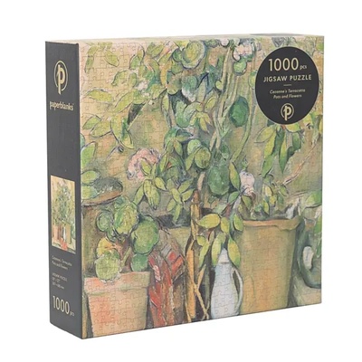 Paperblanks Пъзел paperblanks - Cezanne's Terracotta Pots and Flowers, 1000 части (6703020073)
