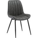 Kondela Hazal tmavě šedá / černá