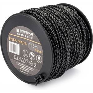 Powermat Режеща корда 2, 4 мм 115 м 41802 (pm0980)