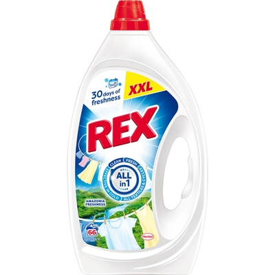 Rex prací gel Amazonia Freshness 66 PD 2,97 l – Hledejceny.cz