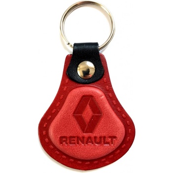Prívesok na kľúče Auto Two M Kožená Renault červená