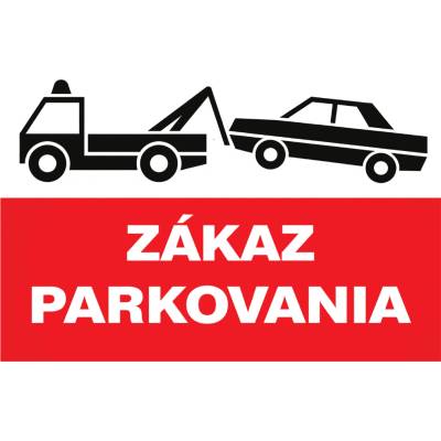 PHT a.s. Tabuľka Zákaz parkovania