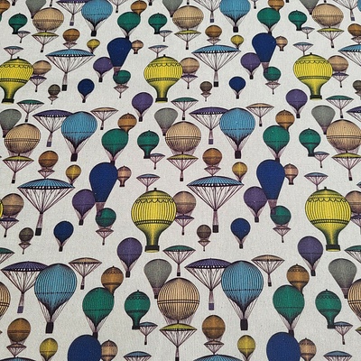 Dekoračná látka BALÓN GLOBUS 601 digitálna potlač šírka 140 cm