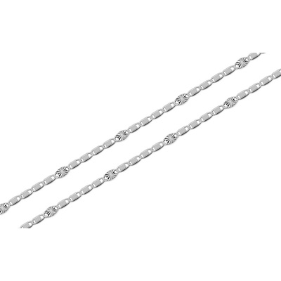 iZlato Forever Řetízek z bílého zlata valentino IZ23883