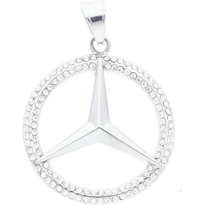 Ewena Ocelový přívěsek Mercedes SL393