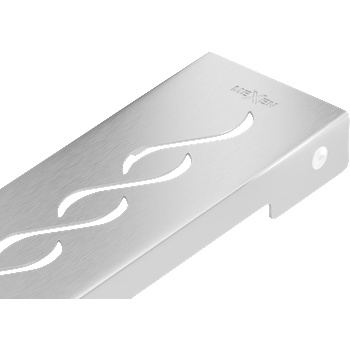 Mexen Flat M18 декоративна плоча за линеен канал 100 см, инокс - 1023100 (1023100)