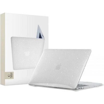 Tech-Protect Тънък кейс за Apple Macbook Air 13 (2018-2020) от Tech-Protect Smartshell - Glitter Clear (9589046918926)