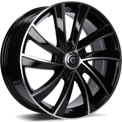 Carbonado Prague 7x17 5x112 ET43 black front polished