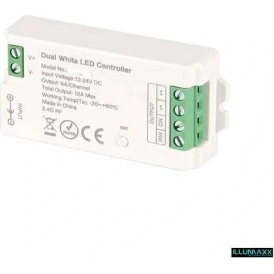 RF přijímač 035S, 12A, 2,4GHz přijímač pro ovládání CCT LED pásků