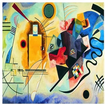 EUROGRAPHICS - Puzzle Kandinsky: Blue, Yellow, Red - 1 000 piese