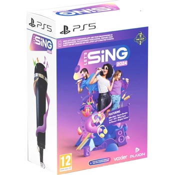 Image 1 of PLAION Let's Sing 2024 [Mic Bundle] (PS5)